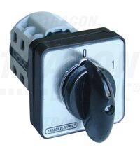 Comutator cu came Tracon, ON-OFF, 60 grade, 3P, 63A, 0-1, TK-636/3
