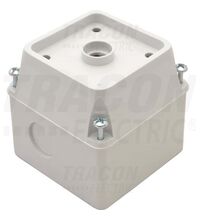 Cutie pentru comutator cu came ON-OFF, 68x68x64mm, Tracon, IP44, TK/T1+F1/