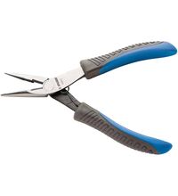 Cleste cu varfuri semirotunde, pentru electronisti, 135mm, 230V, Unior