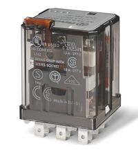 Releu de putere Finder, 11 fastoane, 48VAC, 16A, 3CO