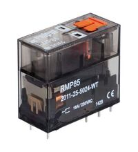 Releu fisabil Relpol, 8 pini, 230VAC, 8A, 1CO, RMP85-2011-25-5230-WT