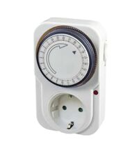 Priza programabila mecanica XBS, zilnica, 16A, 15min