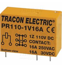 Releu fisabil Tracon, 8 pini, 110VDC, 16A, 1CO, PR110-1V16A