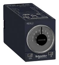 Releu de timp Schneider, 8 pini, 24VDC, ambrosabil, 5A, 2ND, REXL2TMBD
