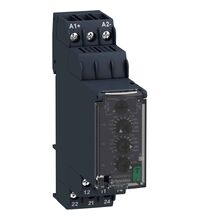 Releu Schneider, monitorizare tensiune, 80-300VAC/VDC, 8A, 2ND, RM22UB34