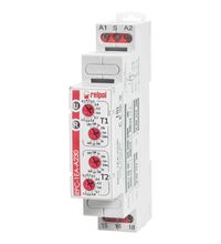 Releu de timp Relpol, multifunctional, 12-230VAC/DC, asimetric, 16A, 1ND, RPC-1EA-UNI