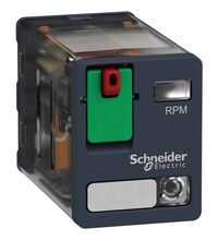 Releu intermediar Schneider, 6 pini, 48VAC, 15A, 2CO, RPM22E7