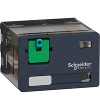 Releu intermediar Schneider, 12 pini, 24VDC, 15A, 4CO, RPM42BD