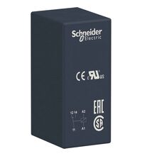 Releu intermediar Schneider, 5 pini, 24VAC, 12A, 1CO, RSB1A120B7