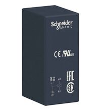 Releu intermediar Schneider, 6 pini, 24VAC, 16A, 1CO, RSB1A160B7
