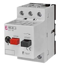 Motor Protector ETI, cu RT, intrerupator cu retinere, 2.50-4A, MS, 004600080
