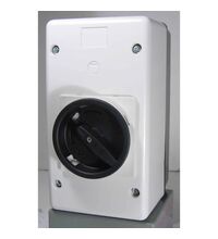 Cutie Motor Protector ETI, cu maner rotativ galben/rosu, MLP, IP55, 004648035