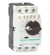 Motor Protector Schneider, cu RT, cu comutator rotativ, 4-6.3A, GV2-P, GV2P10
