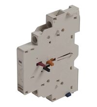 Contact auxiliar motor protector Schneider, lateral stanga, 1NI, GVAD1001