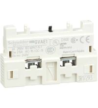Contact auxiliar motor protector Schneider, frontal, 1ND+1NI, GVAE1