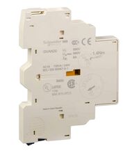 Contact auxiliar motor protector Schneider, lateral, 2ND, GVAN20