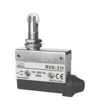 Limitator de cursa cu rola la 180 grade, 1NI+1ND, XBS, RVK-311
