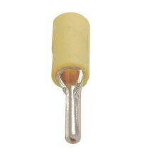 Papuc izolat (pin) Adeleq, galben, infasurat, 6mmp, set 100 bucati