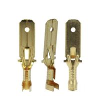 Papuc neizolat auto Adeleq, 6.35mm, tata, 6mmp, set 100 bucati