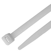 Set coliere PVC EZM, 200x3.6mm, alb