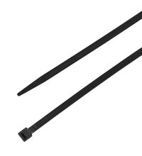 Set coliere PVC Orno, 100x2.5mm, negru, set 100 bucati, OR-AE-13200/3/10/100