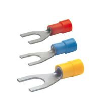 Papuc izolat furca EZM, albastru, 3.5x2.5mm, set 100 bucati