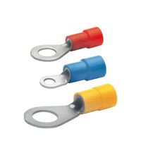 Papuc izolat inelar EZM, galben, 5.5x5mm, set 100 bucati