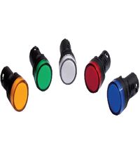 Lampa de semnalizare Comtec, LED, 230VAC, D22, alb, MF0005-00535