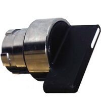 Selector cu maneta lunga cu retinere, negru, 1-0-2, Comtec, MF0005-15238