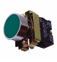 Buton comanda Comtec, cu revenire, 1NI, rosu, MF0005-20032