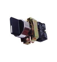 Selector cu maneta scurta cu retinere, negru, 1NI, 0-1, Comtec, MF0005-20202