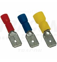 Papuc izolat auto Tracon, mama "inchis", rosu, 2x6.6mm, PTCSH6