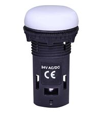 Lampa de semnalizare ETI, LED, alb, 24VAC/DC, D22