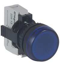 Lampa de semnalizare Legrand, LED, albastru, 24VAC/DC, D22, 023773