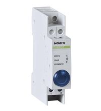 Lampa de semnalizare Noark, LED, albastru, 24VAC/DC, sina DIN, 102446