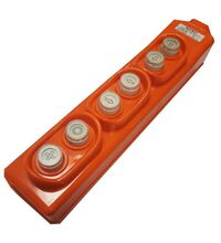 Cutie pentru comanda Freder, 6 butoane, portocaliu, cu revenire