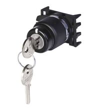 Selector cu cheie cu retinere, negru, 1-0-2, Scame, 590.PSCR8T0C