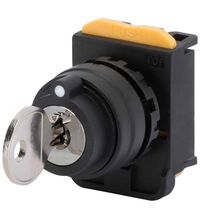 Selector cu cheie si retinere, negru, 0-1, Gewiss, GW74411