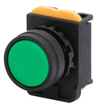 Lampa de semnalizare Gewiss, LED, verde, 12-24-48VAC/DC, sina DIN, GW96587