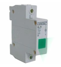 Lampa de semnalizare Comtec, LED, rosu, 230VAC, sina DIN, MF0005-00525