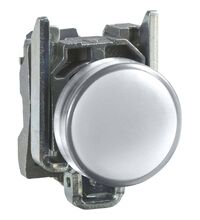 Lampa de semnalizare Schneider, LED, alb, 230VAC, D22, XB4BVM1