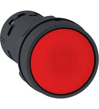 Buton comanda Schneider, cu revenire, 1NI, rosu, XB7NA42