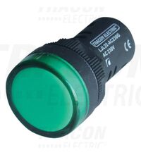 Lampa de semnalizare Tracon, LED, verde, 24VAC/DC, D22, NYG3, LJL22-GC