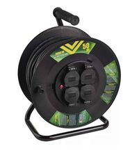 Derulator tambur PVC Emos, 4 prize, 2P+E, 3X1.5mmp, 50 metri, P08250