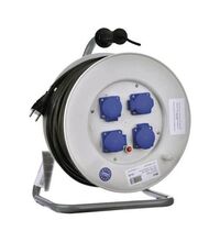Derulator tambur PVC Emos, 4 prize, 2P+E, 3X2.5mmp, 50 metri, P19220
