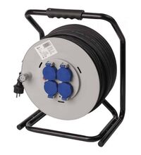 Derulator tambur PVC Emos, 4 prize, 2P+E, 3X2.5mmp, 50 metri, P19221