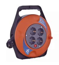 Derulator tambur PVC Emos, 4 prize, 2P+E, 3X1mmp, 10 metri, P19510