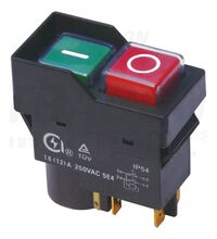 Intrerupator de siguranta cu releu Tracon, inclichetabil, 12A, 5 pini, 2ND+2NI, IP54, SSTM-035