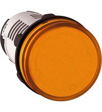 Lampa de semnalizare Schneider, LED, portocaliu, 120VAC, D22, XB7EV08GP
