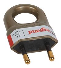 Stecher Legrand, 2P, bronz, 10A, intrare cablu lateral